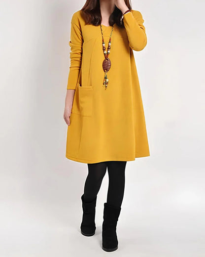 Robe décontractée confortable avec poches pratiques