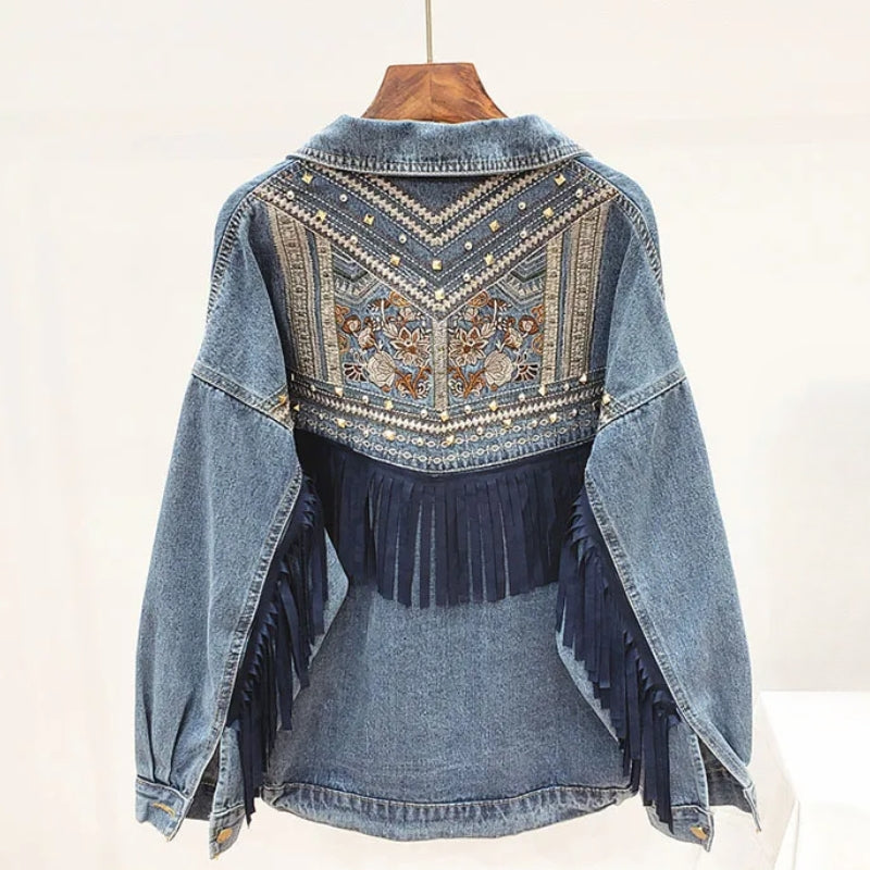 Veste en jean moderne femme