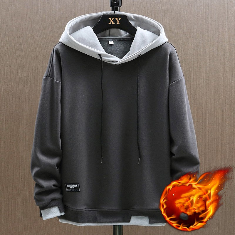 Sweat à capuche confortable pour homme, chaud et décontracté