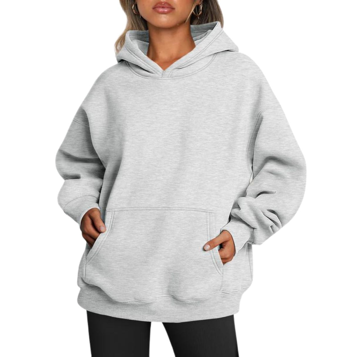 Sweat à capuche oversize confortable Style tendance