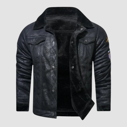 Blouson d'hiver doublé polaire