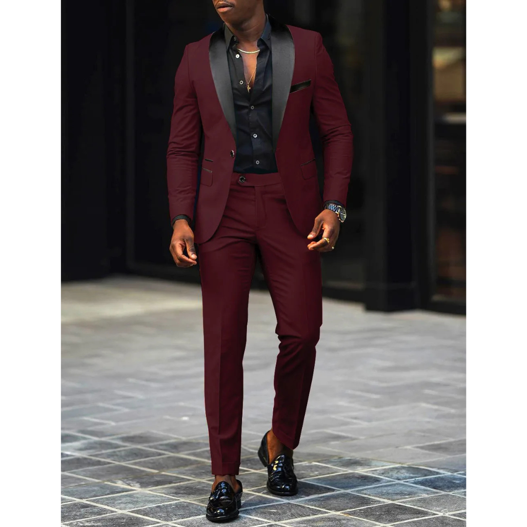 Costume homme élégant mariage
