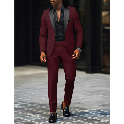 Costume homme élégant mariage
