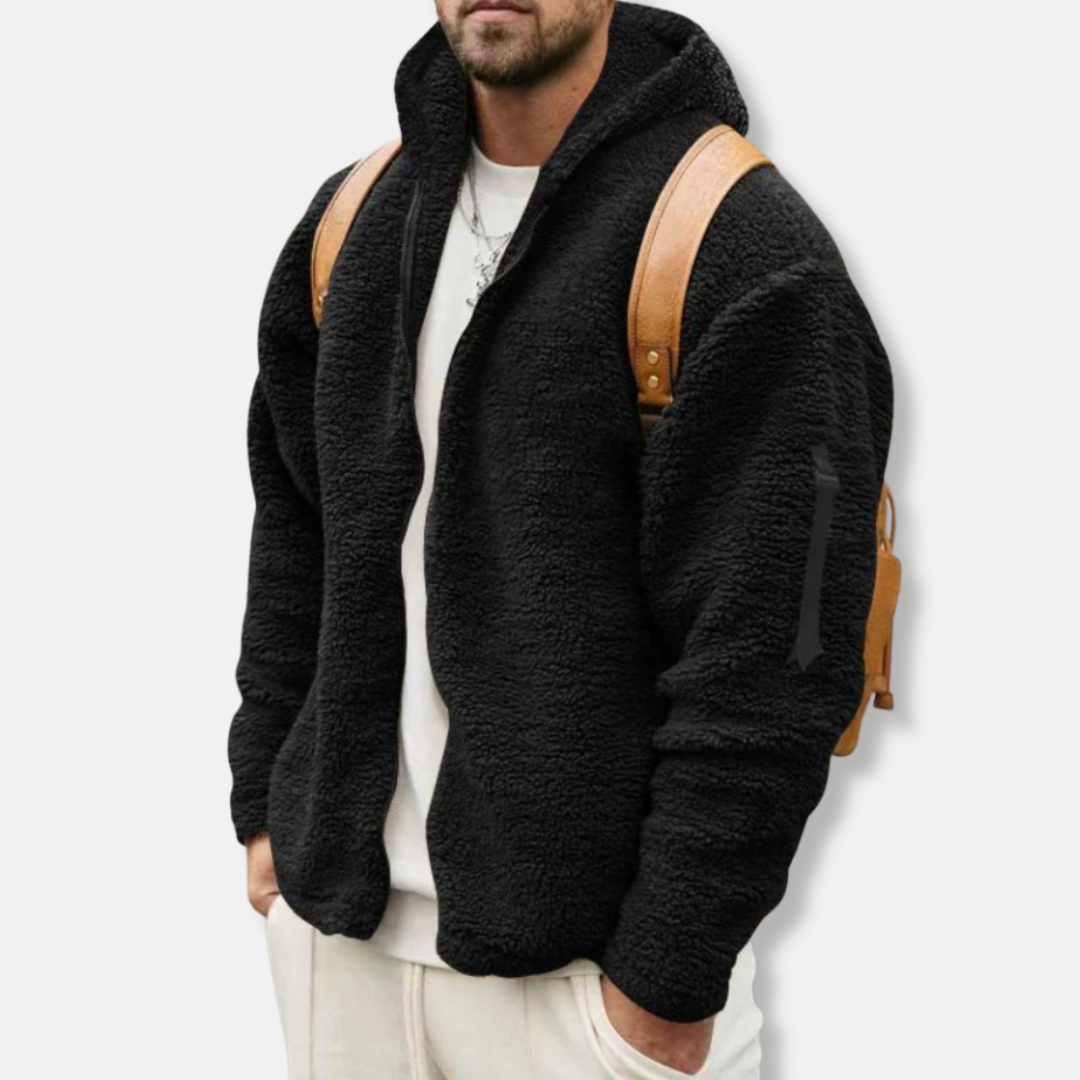 Sweat à capuche polaire Sherpa Coupe confortable