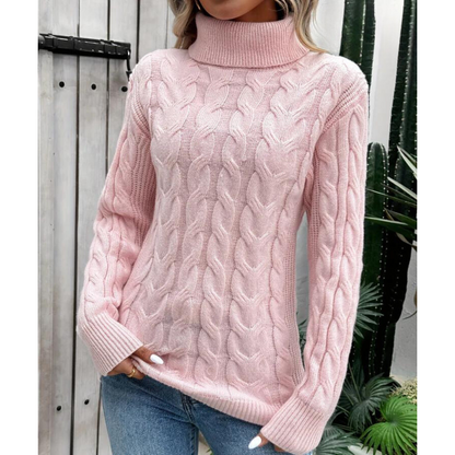 Élégant col roulé de style classique
