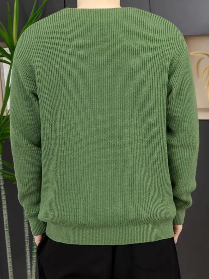 Stilvoller Streifenpullover Herren - IdealeKleiden