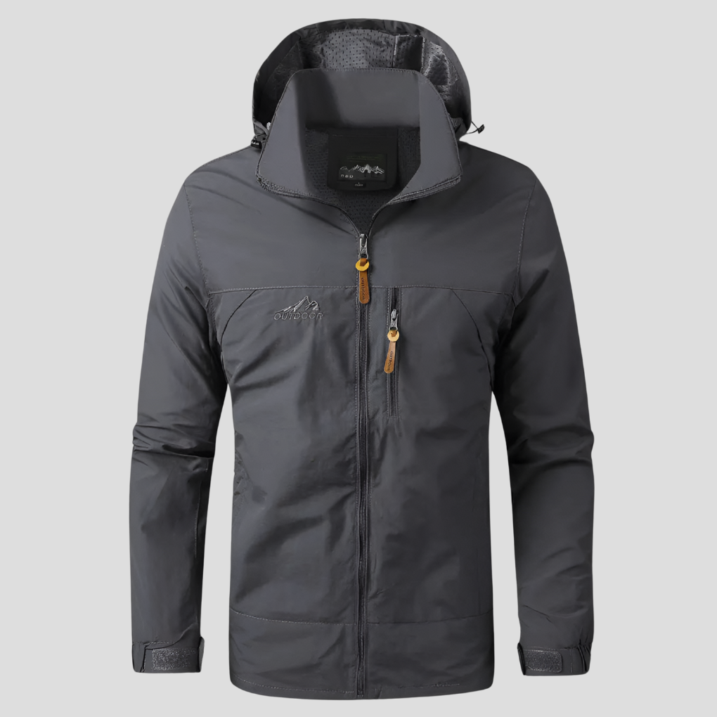Veste de pluie imperméable homme pour l'extérieur