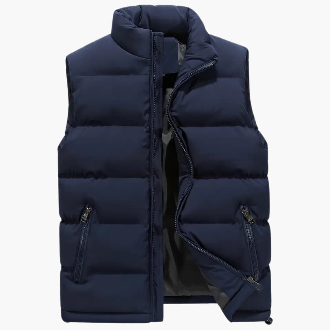 Veste homme élégante sans manches à la mode