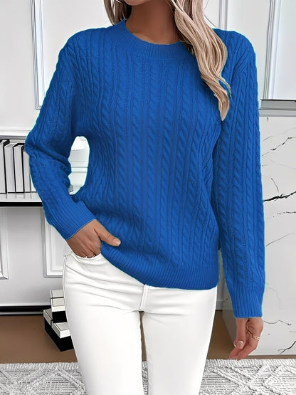 Pull tricoté doux pour femmes Confortable