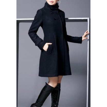 Manteau d'hiver femme chaud à capuche