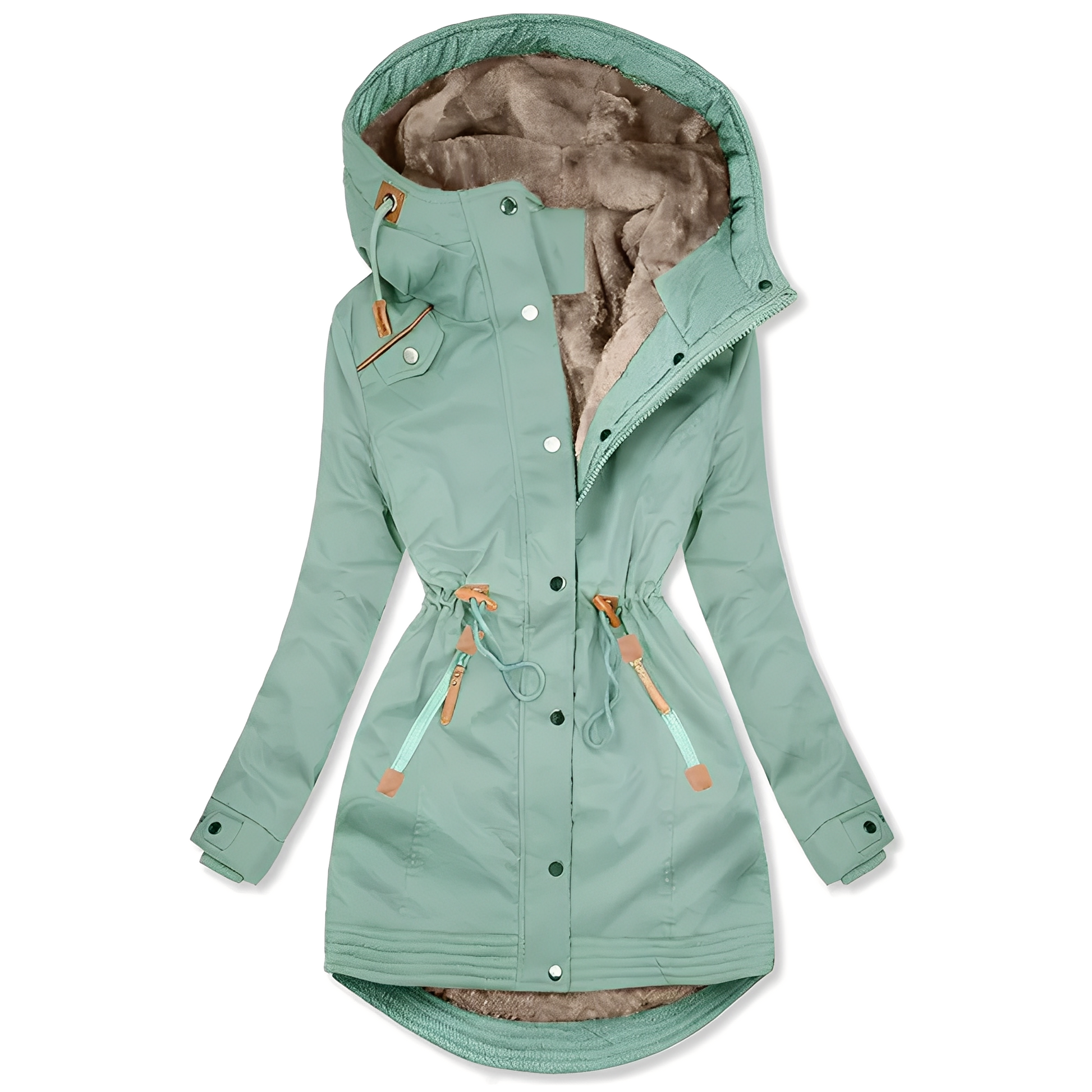 Wasserdichte Damenjacke Stilvoll und Warm - IdealeKleiden