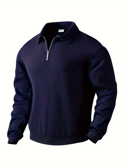 Élégant pull d'hiver pour homme, chaud et confortable