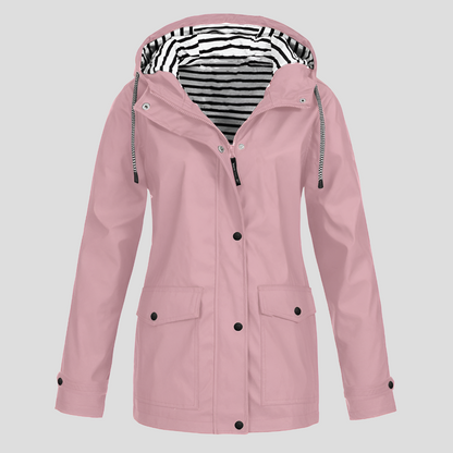 Veste imperméable femme d'extérieur fonctionnelle