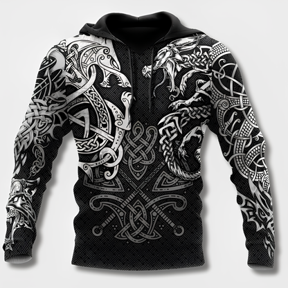 Sweat à capuche Viking Style Viking cool