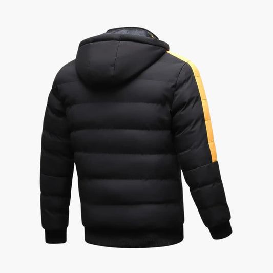 Praktische Winterjacke Männer Kapuze - IdealeKleiden