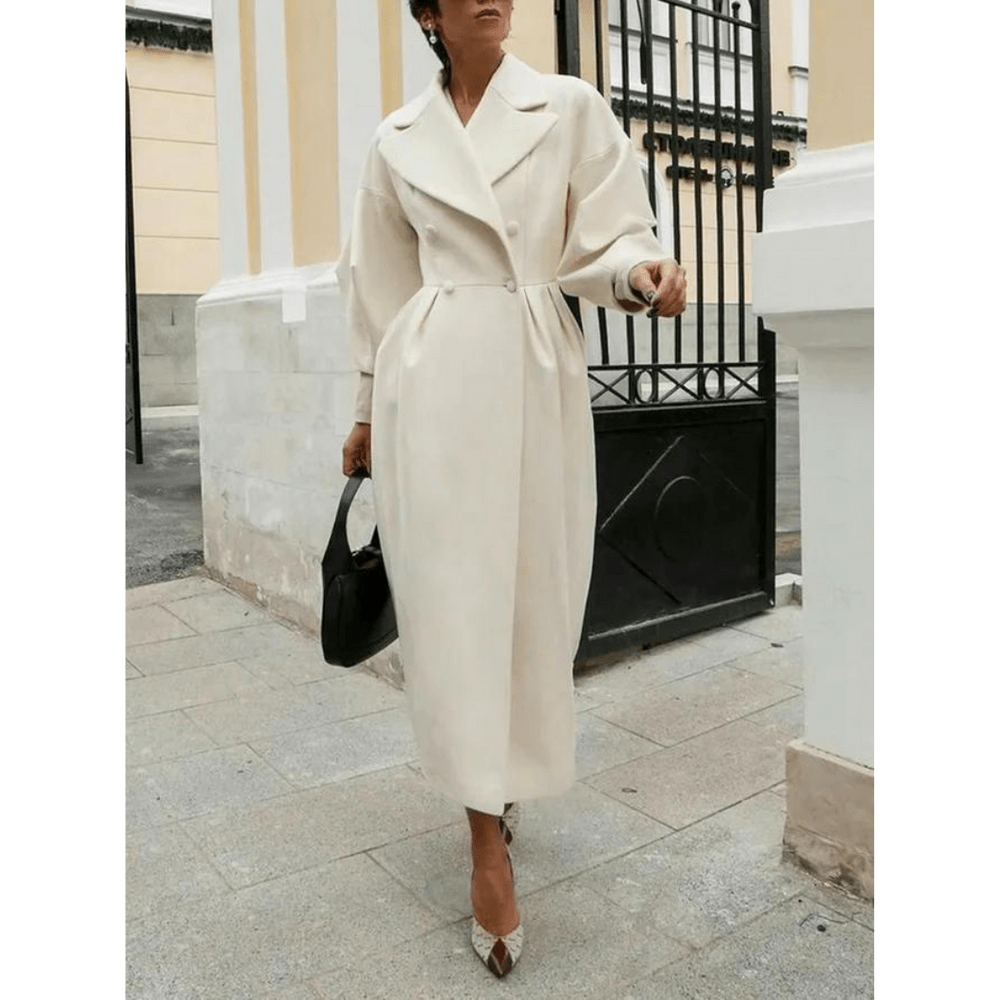 Trench-coat d'hiver femme élégant moderne