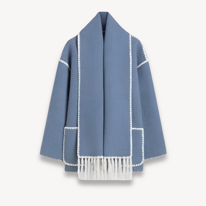 Manteau cape grandes tailles femme