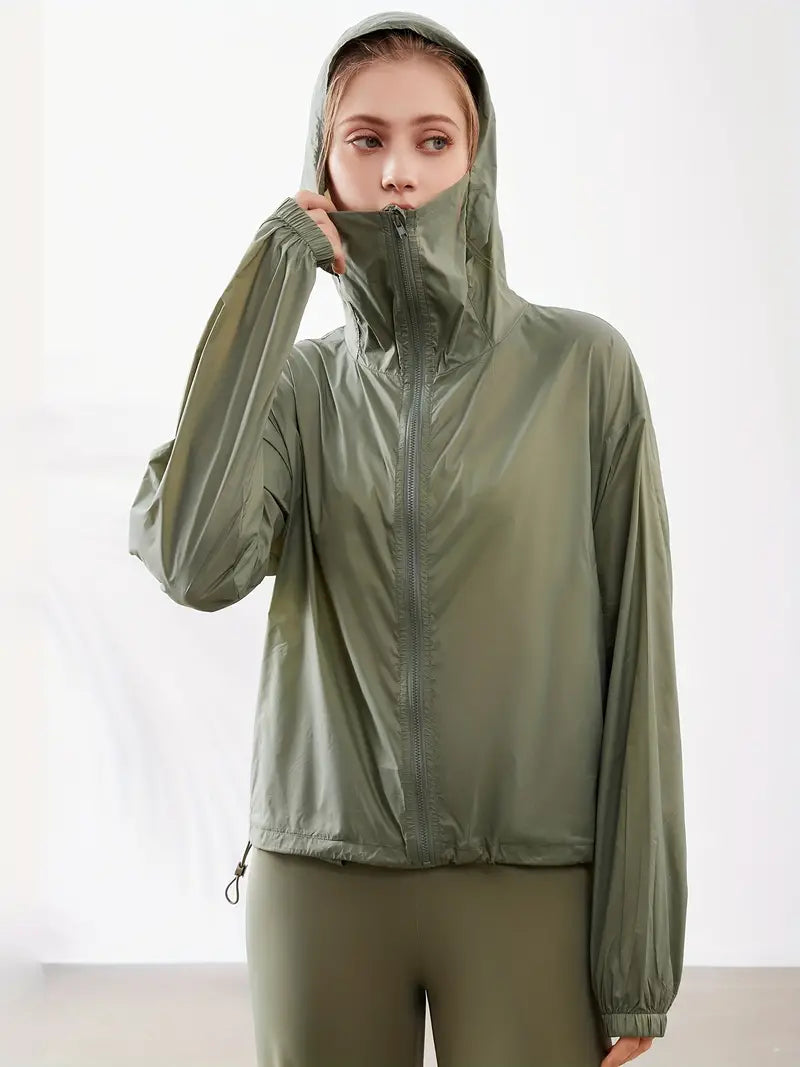Winddichte Outdoor-Jacke Sportlich Zeitlos - IdealeKleiden