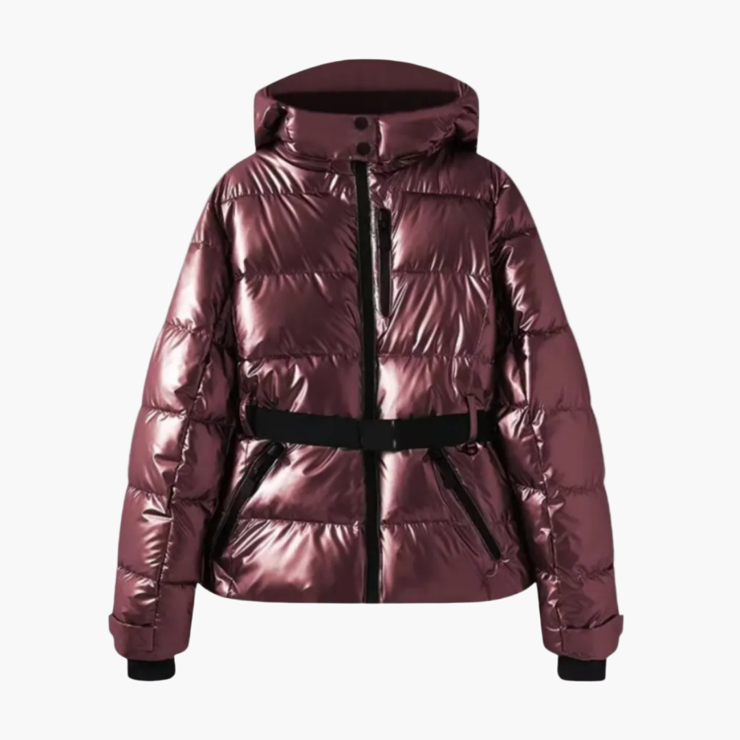 Doudoune matelassée élégante pour femme Veste d'hiver imperméable