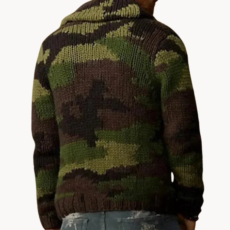 Herrenweste Camouflage Militär Look - IdealeKleiden