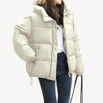 Sweat à capuche pour femme, doudoune chaude