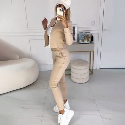 Luxus Fitness Outfit 3-Teil Satz - IdealeKleiden