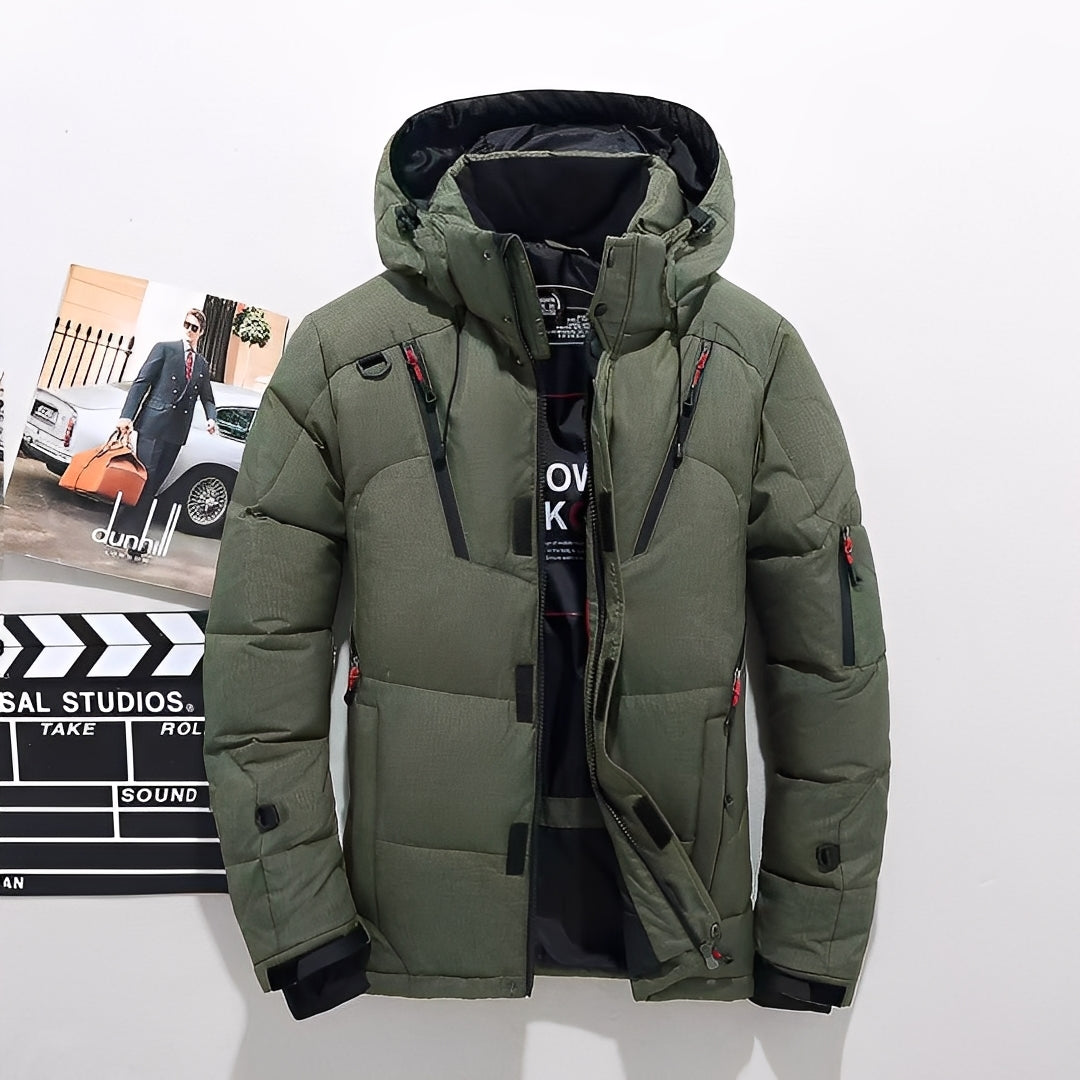 Veste d'hiver homme épaisse chaude isolée