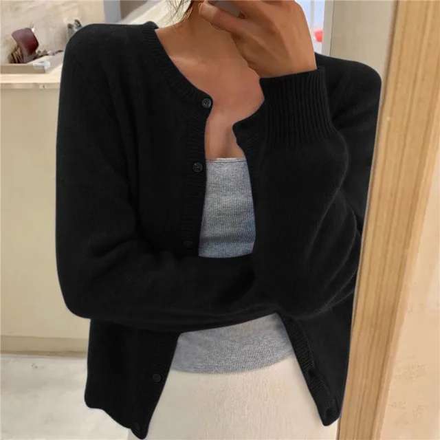 Gilet en maille souple pour femme Confortable