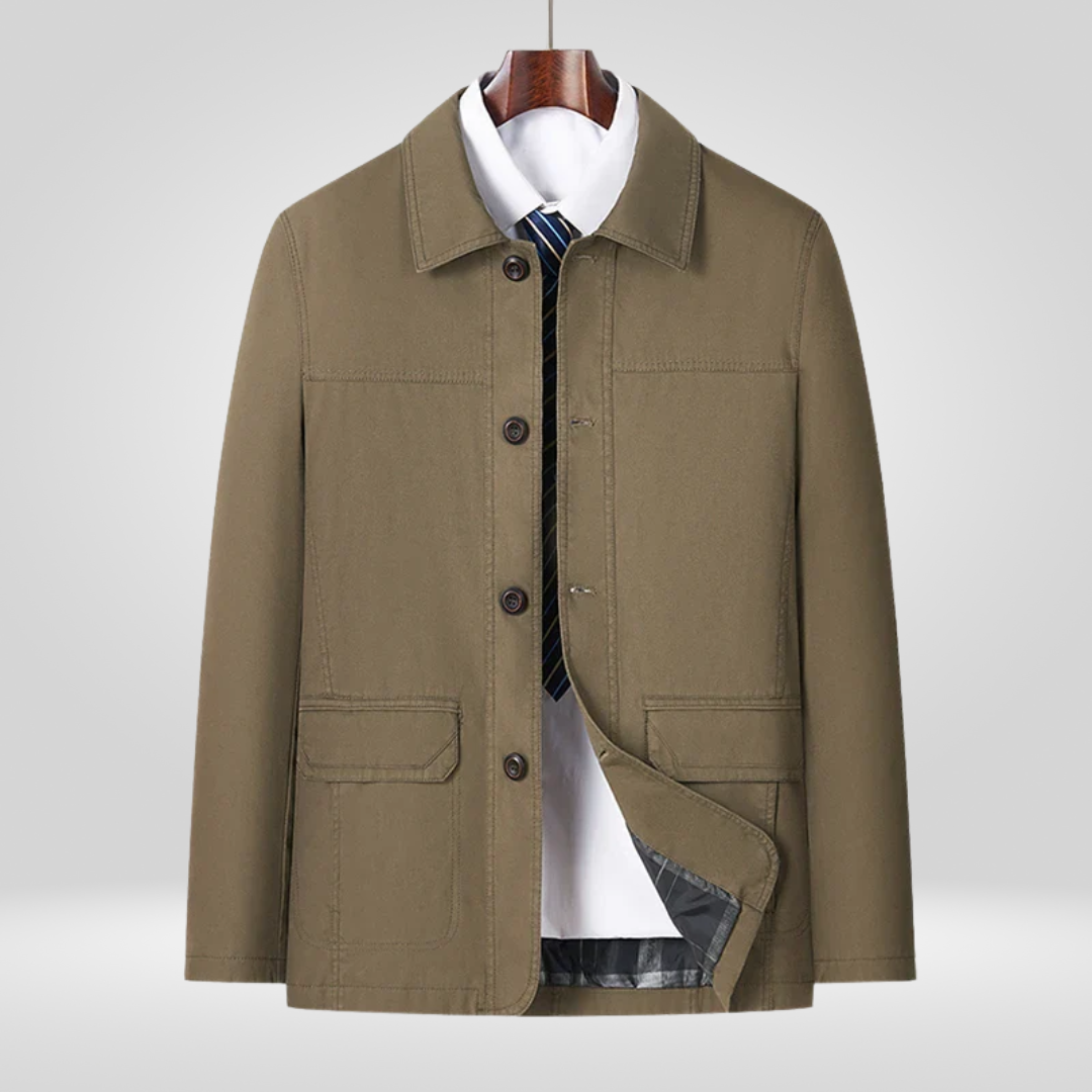 Veste homme coupe décontractée confortable