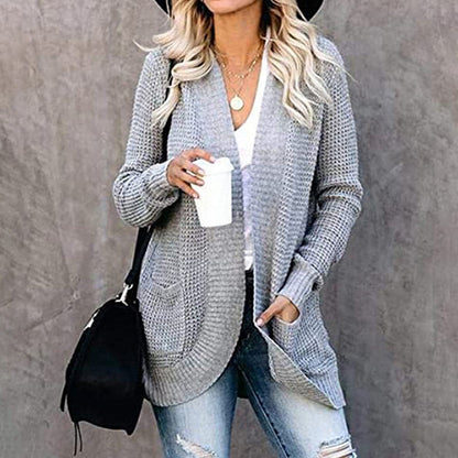 Grand cardigan en maille Coupe ample et confortable