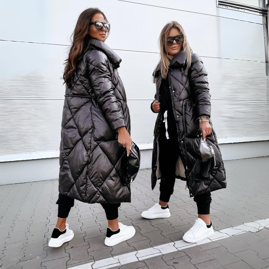 Elegante Damenjacke Warm Isoliert - IdealeKleiden
