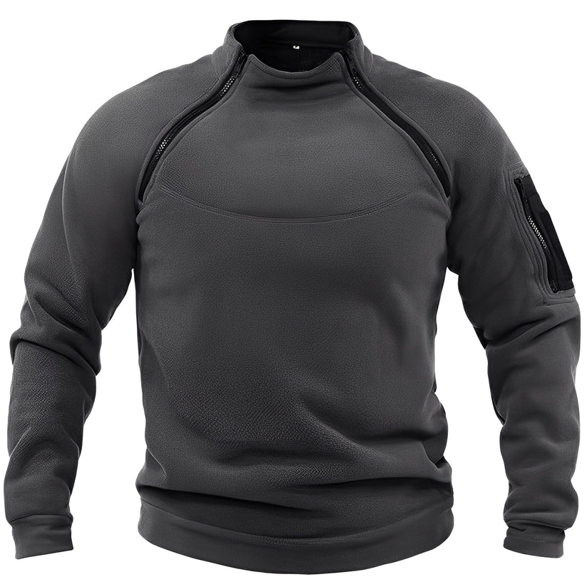 Pull en polaire tactique homme outdoor