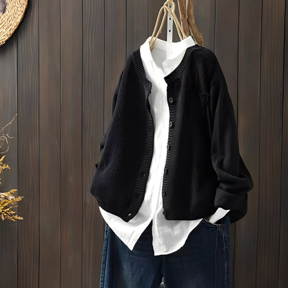 Cardigan élégant Femme Classique Lacé