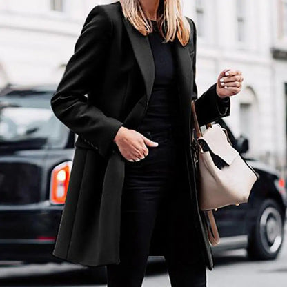 Trench-coat chic bohème pour femme – Hiver