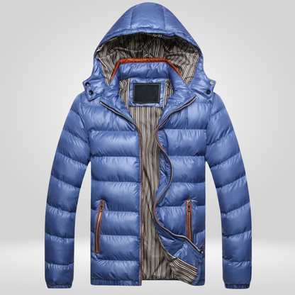 Manteau d'hiver homme chaud et isolant