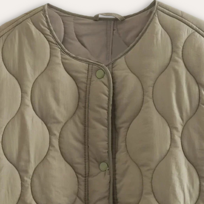 Elegante Steppjacke Damen Klassik - IdealeKleiden