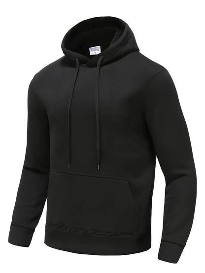 Pull pour homme, moderne, à capuche avec cordon de serrage
