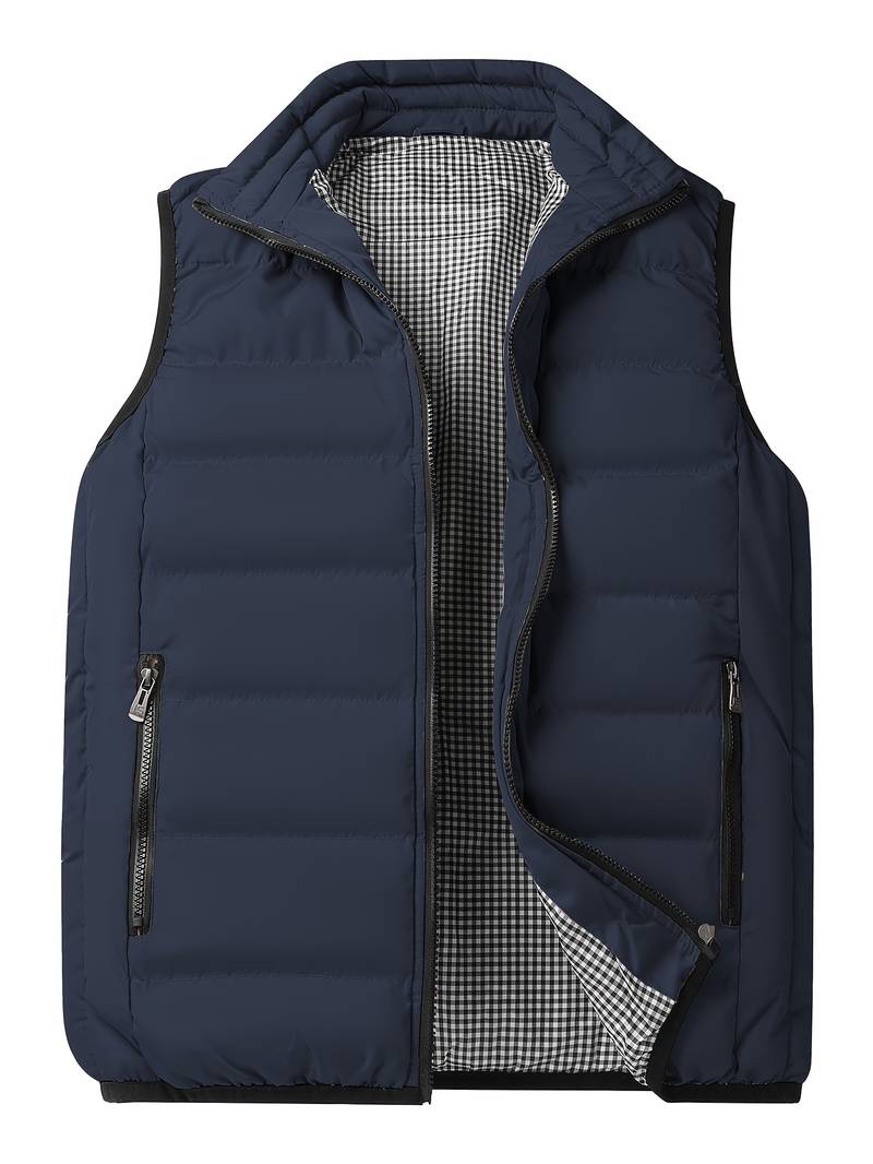 Gilet matelassé homme, chaud et isolant