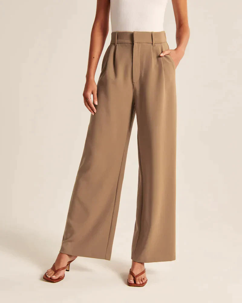 Pantalon large confortable pour femme