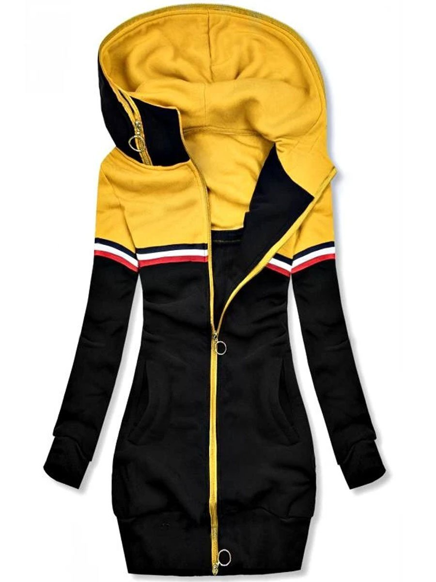 Sweatshirt oversize chaud à manches longues pour femme