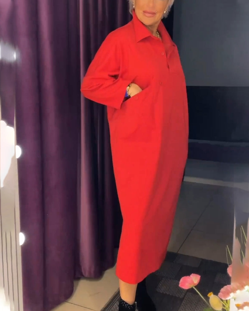 Robe femme élégante Coupe décontractée
