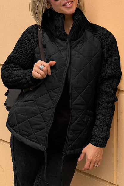 Veste unisexe élégante en tricot uni