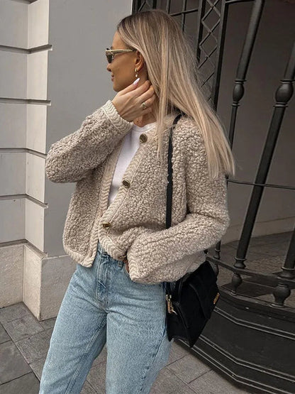 Herbstjacke Damen Elegante Abendmode - IdealeKleiden