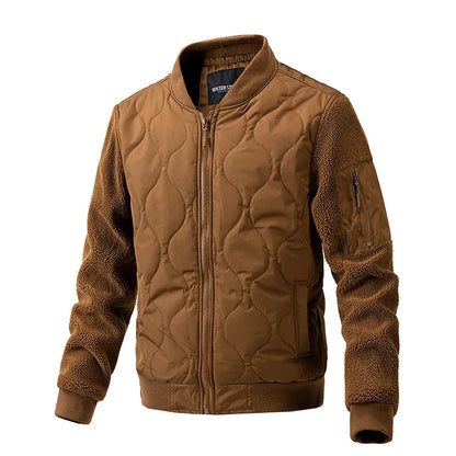 Robe d'hiver chaude avec fermeture éclair
