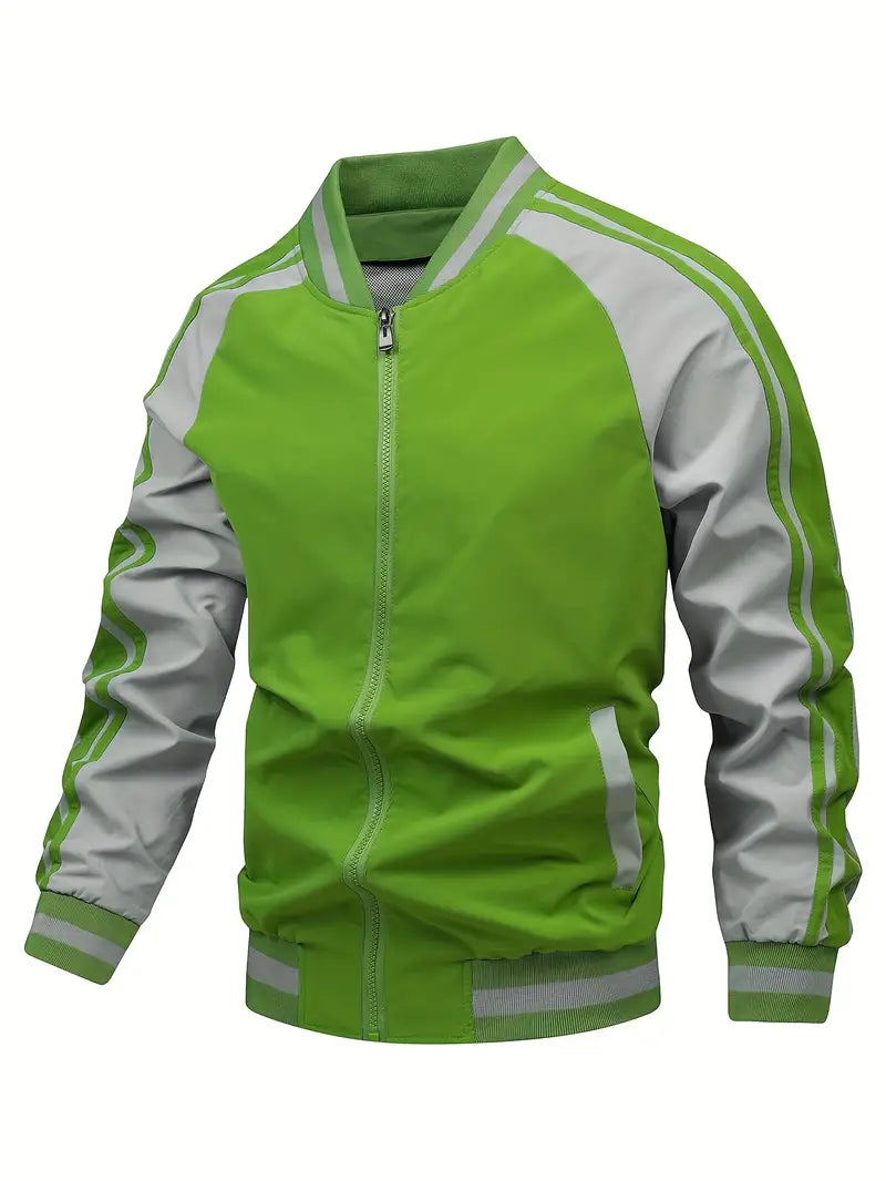 Blouson graphique pour homme, coloré et moderne