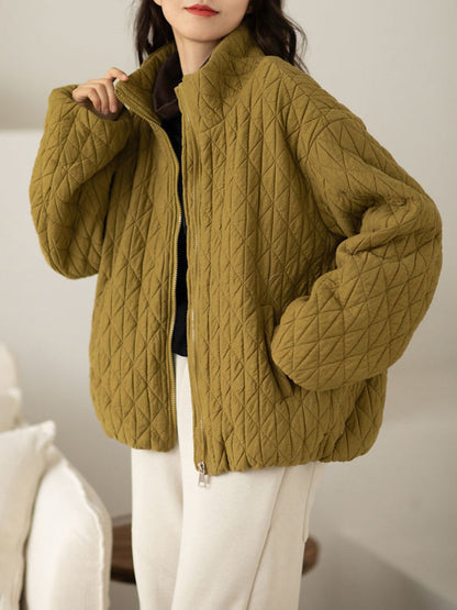 Veste pour homme élégante avec col montant et poches