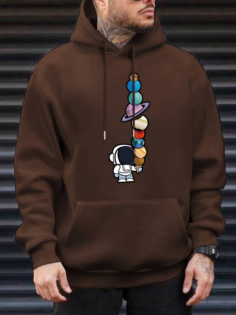 Sweat à capuche Astronaute Homme Modern Galactic