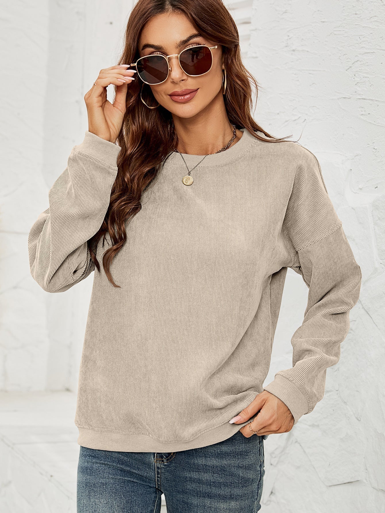 Cardigan molletonné pour femme