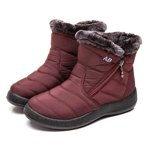 Bottes d'hiver femme Chaudes Imperméables Antidérapantes