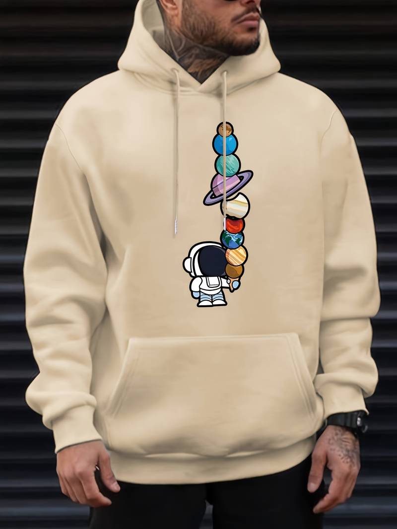 Sweat à capuche Astronaute Homme Modern Galactic